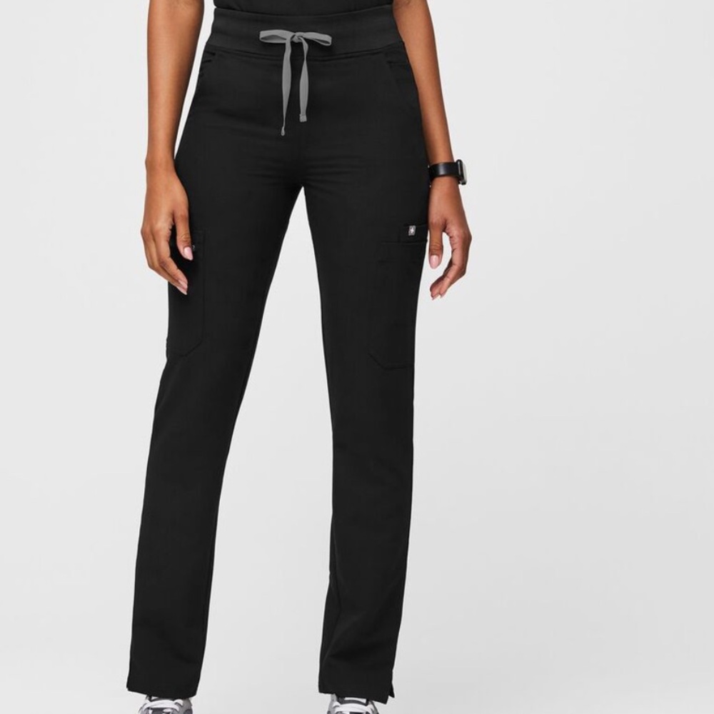 Figs High Wasted Yola Skinny Scrub Pants